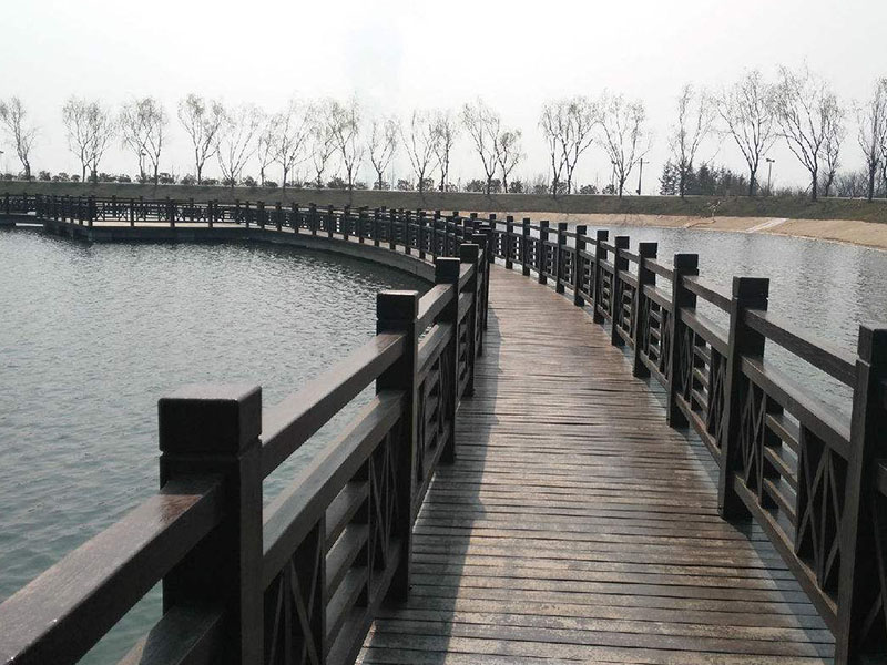 徐州市贾汪区木质栈道